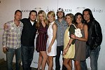 Bridget Brodzonski, David Burrier, Moana, H.M., Monique Masghati, Stevee Alvis, Ian Gerard at the Maxim Magazine Party at Club Dune in Southampton, NY, Saturday, May 26th, 2007
